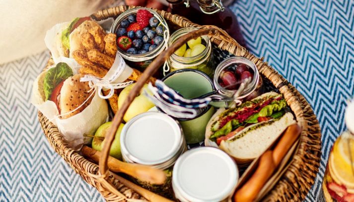 Cibi per bimbi alla scampagnata