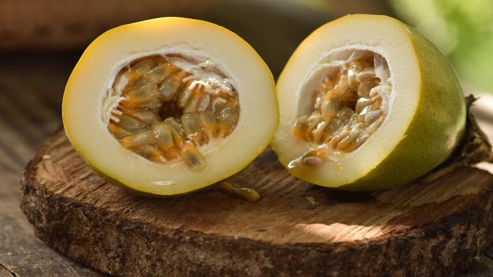 Dettaglio del dolce frutto della passione