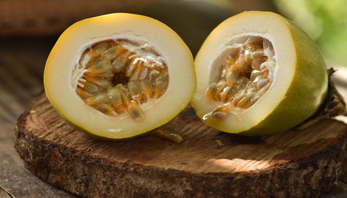 Dettaglio del dolce frutto della passione