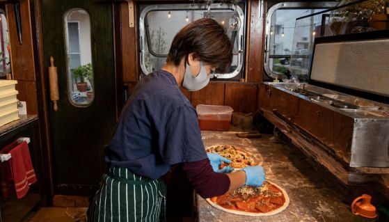 Pizza giapponese metodo di preparazione