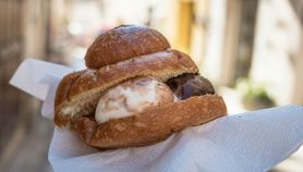 Gelato e brioche