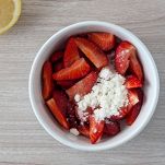 Fragole a pezzetti