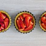 Crostatine ripiene di fragole