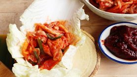 Delizioso piatto di kimchi, cibo tradizionale coreano