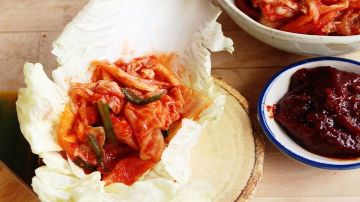 Delizioso piatto di kimchi, cibo tradizionale coreano