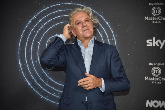 Giorgio Locatelli alla presentazione di MasterChef Italia