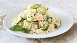 Cous cous zucchine e gamberetti