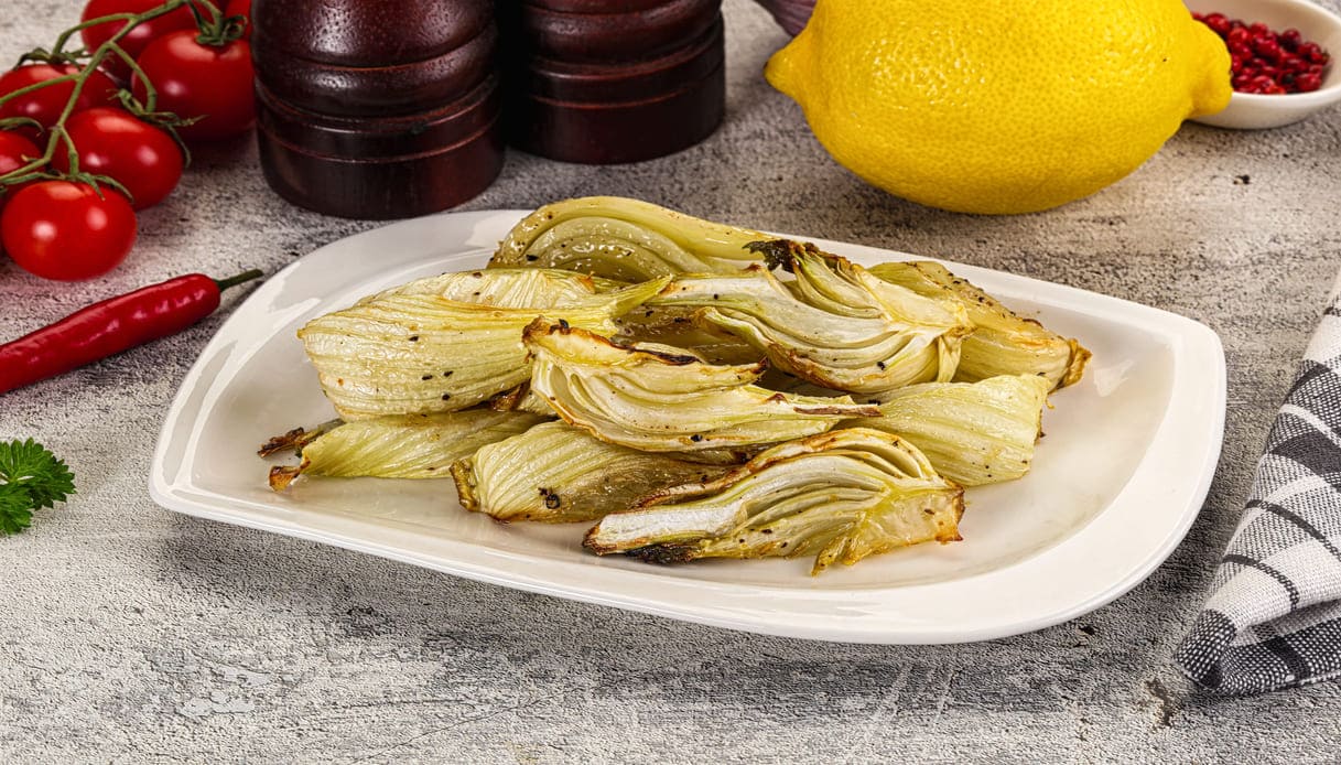 Finocchi gratinati in padella
