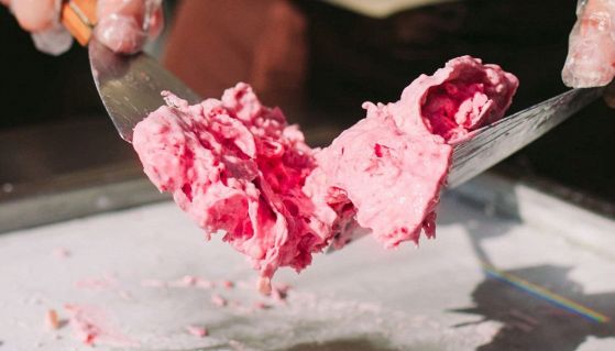 Un gelato istantaneo