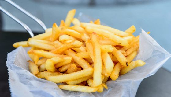 Patatine fritte ancora calde