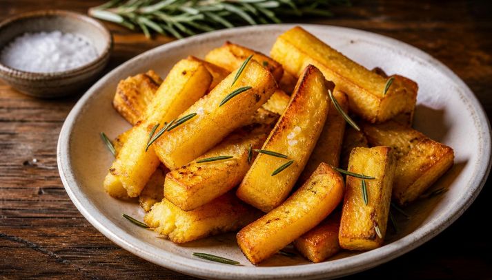 Polenta fritta al rosmarino