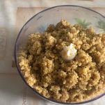 Boccale del tritatutto con quinoa