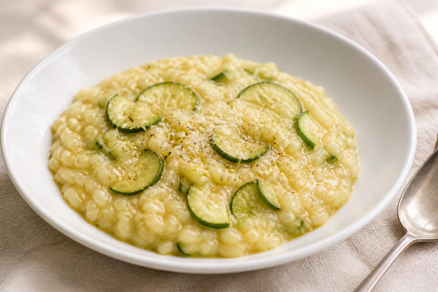 Risotto con le zucchine col Bimby