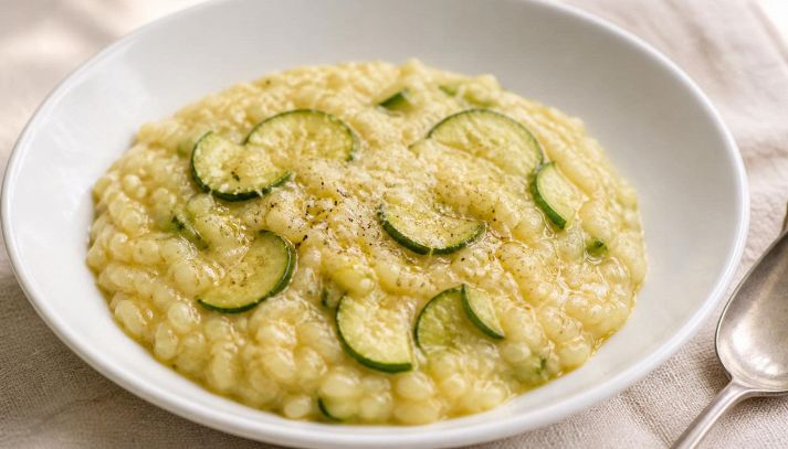 Risotto con le zucchine col Bimby