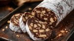 Salame di cioccolato con cacao