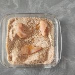 Straccetti di pollo nella panatura