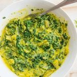 Bietole nell’impasto con le uova