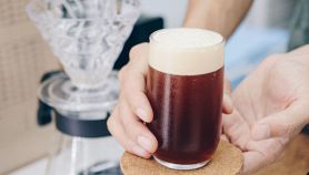 Cold Brew, bicchiere con schiuma