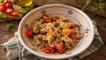 Farfalle fredde al tonno e pomodorini