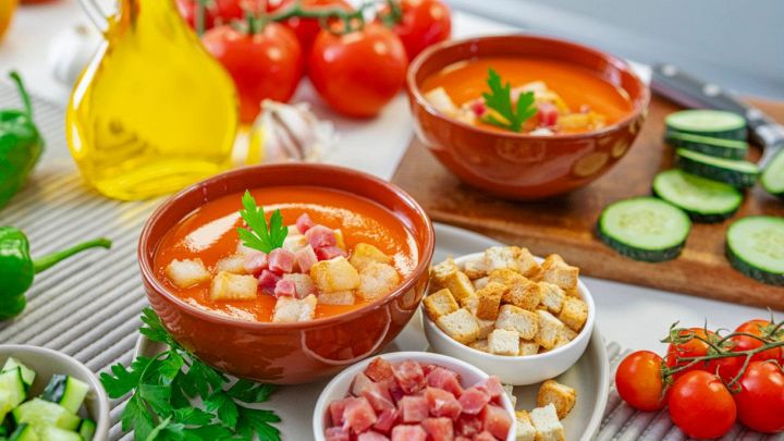 Gazpacho e minestrone
