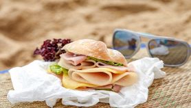 Panino imbottito da spiaggia