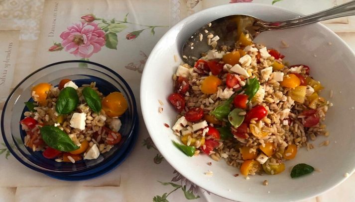 Insalata di riso da spiaggia
