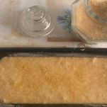 Stampo con plumcake da cuocere