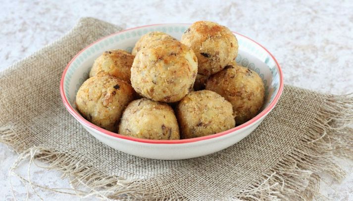 Polpette fritte di sgombro e patate