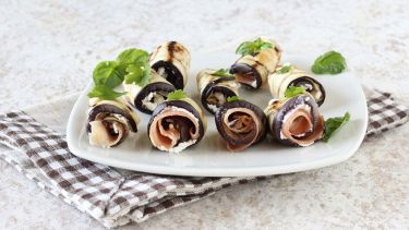 Rotolini di melanzane grigliate ripieni