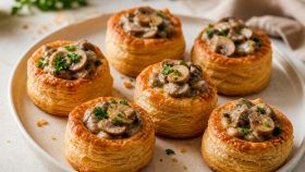 Vol-au-vent ai funghi