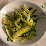 Marinatura delle zucchine