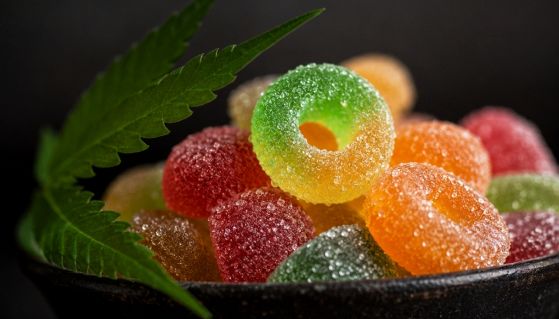Caramelle gommose alla cannabis