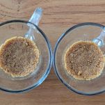 Fondo di biscotti sulla base