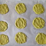 Formare chips sulla teglia