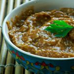 Ciotolina con salsa di melanzane