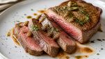 Entrecòtes di manzo con salsa di acciughe