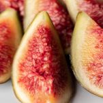 Fichi freschi tagliati a spicchi