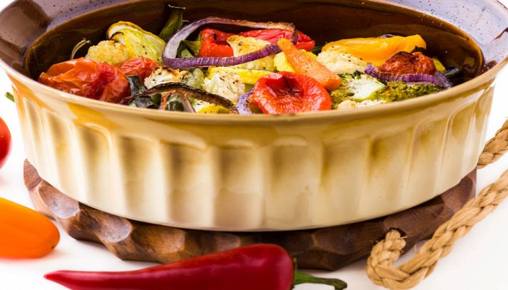 Finocchi alla mediterranea appena sfornati