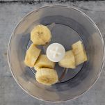 Banana nel mixer