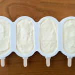 Stampi riempiti di gelato