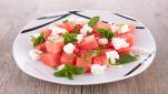 Piatto con insalata di anguria