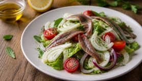 Insalatina con le acciughe