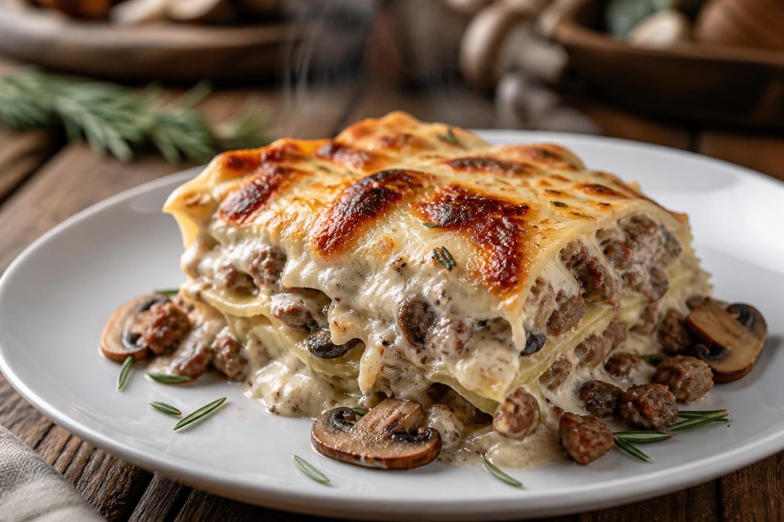 Lasagne del boscaiolo
