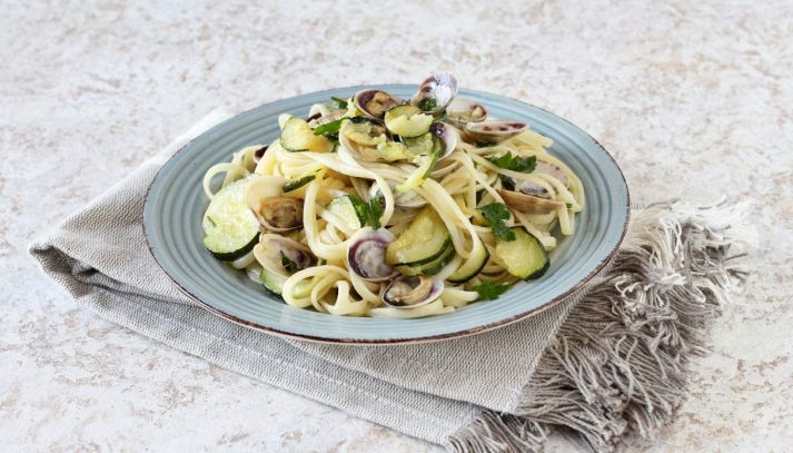 Pasta vongole e zucchine