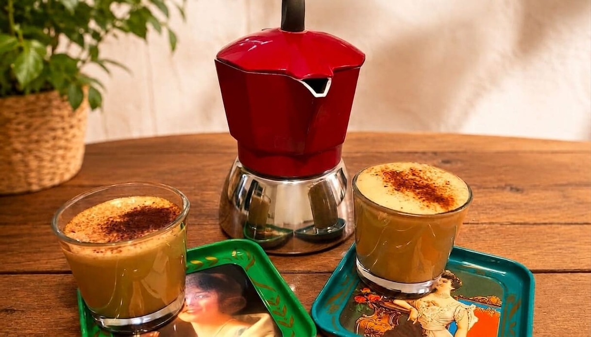 Mousse al caffè senza lattosio