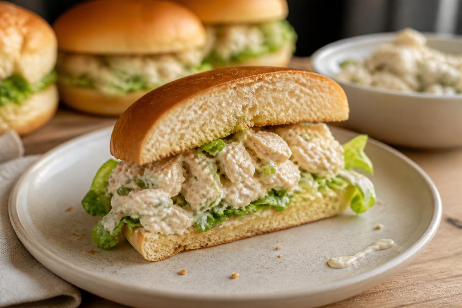 Panini all’insalata di pollo
