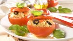 Pomodori farciti con cous cous alle verdure