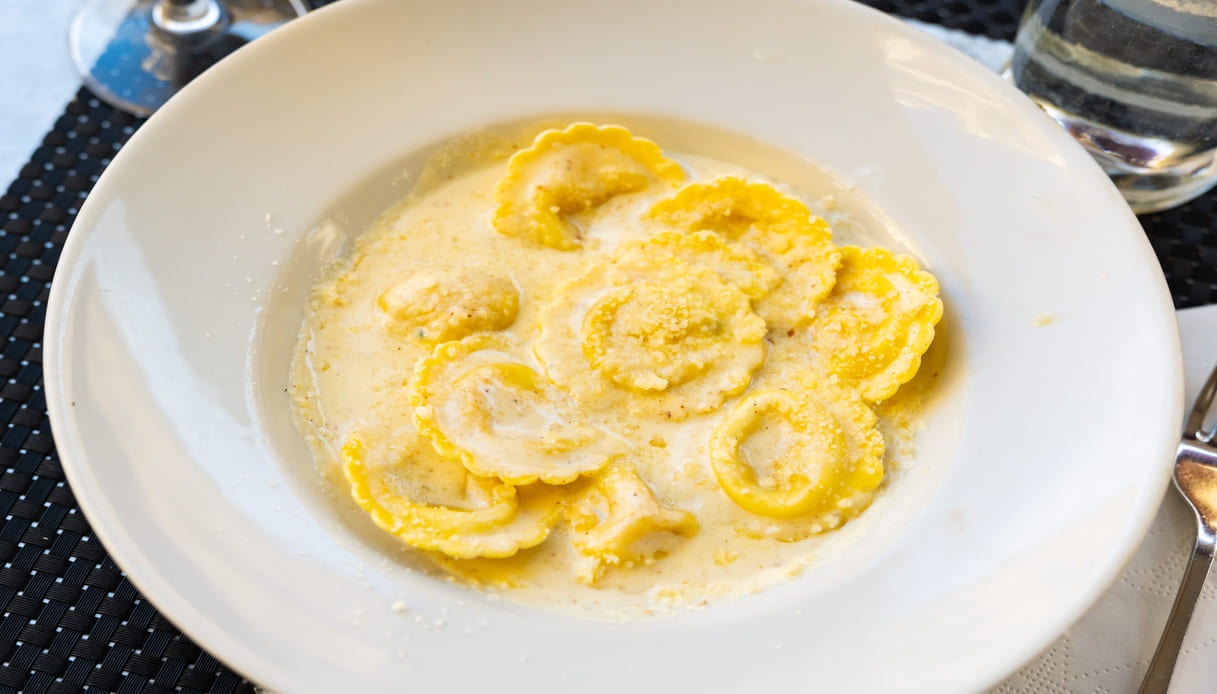 Ravioli al cocco