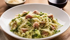 Risotto con verza e salsiccia