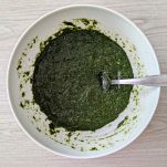 Base del rotolo di spinaci